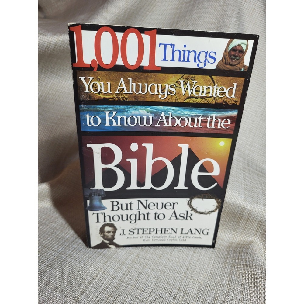 1001 Things You Always Wanted to Know About the Bible J Stephen Lang Paperback